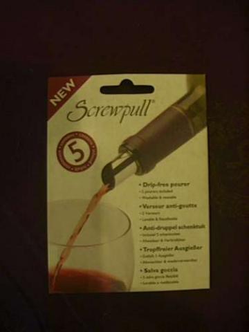 Screwpull Drip Free Pourer - Buy Gifts Online