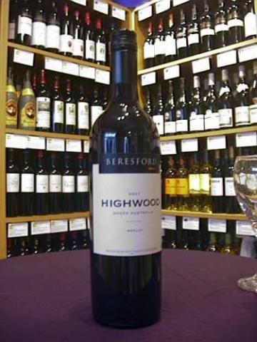 Australian Beresford Highwood Merlot - Buy Wine Online