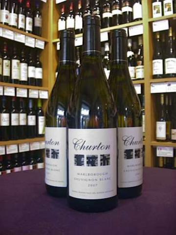 Marlborough Churton Sauvignon Blanc 2008 - Dry White Wine - Buy Wine Online