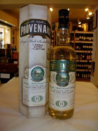 Glen Ord 11 Year Old Provenance - Buy Whisky On-line